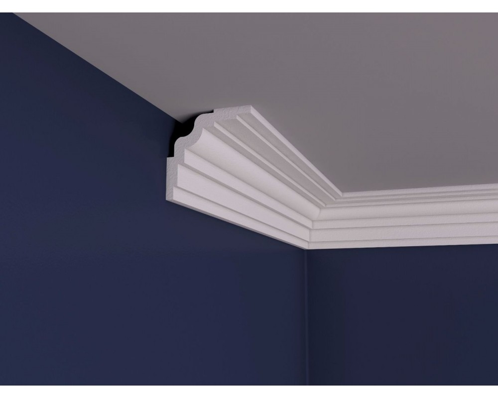 Bagheta de colt / cornisa BC13 dimensiune 80x80x2000mm