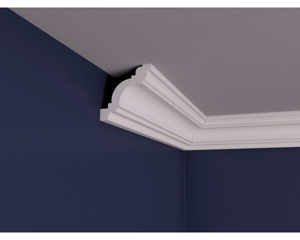 Bagheta de colt / cornisa BC02 dimensiune 80x80x2000mm