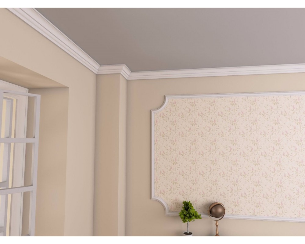 Bagheta de colt / cornisa BC09 dimensiune 70x70x2000mm