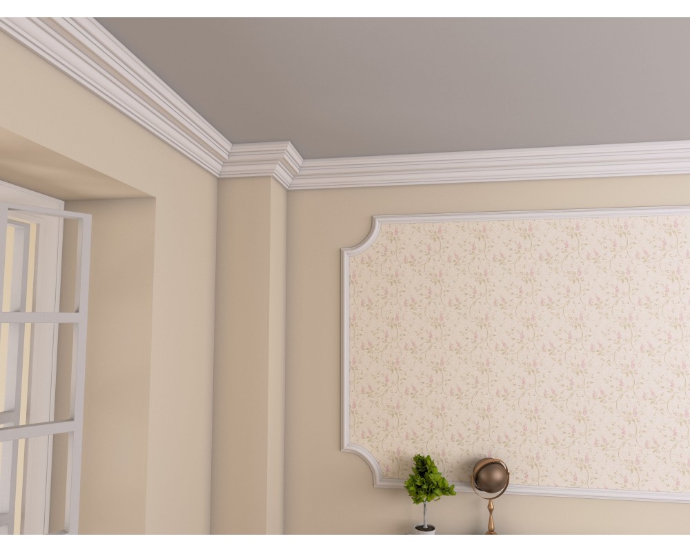 Bagheta de colt / cornisa BC12 dimensiune 115x110x2000mm