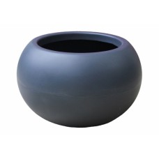 Ghiveci PE modern, rotund, imitație granit, model SWING LOW L